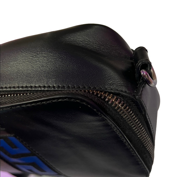 Versace Black and Blue Crossbody Bag - Picture 7 of 15